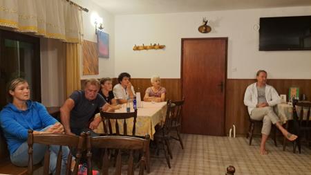 Krajani Idrijske Bele na srečanju s predstavniki KS